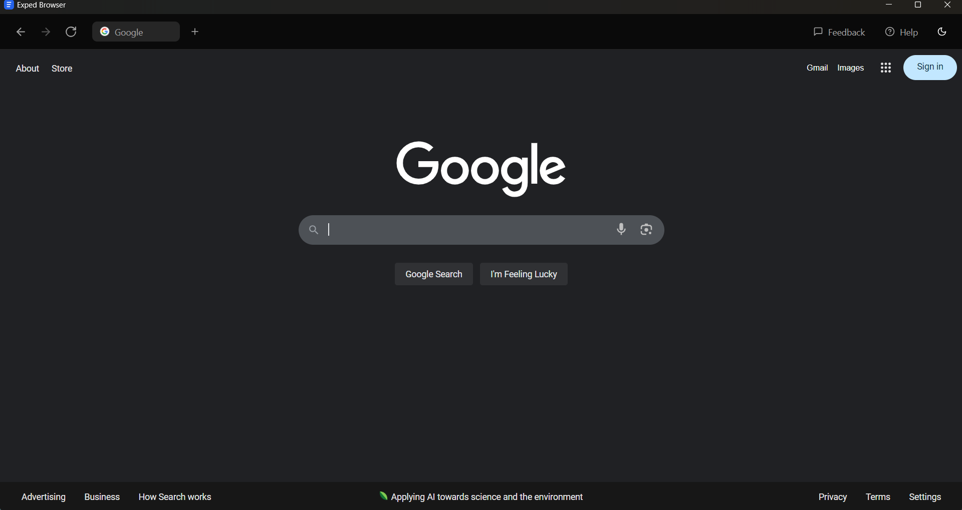 Exped Browser